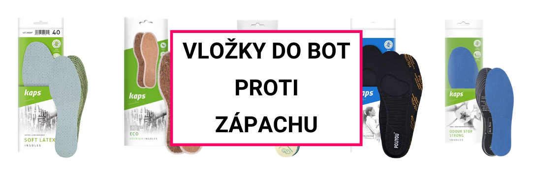 Vložky do bot proti zápachu